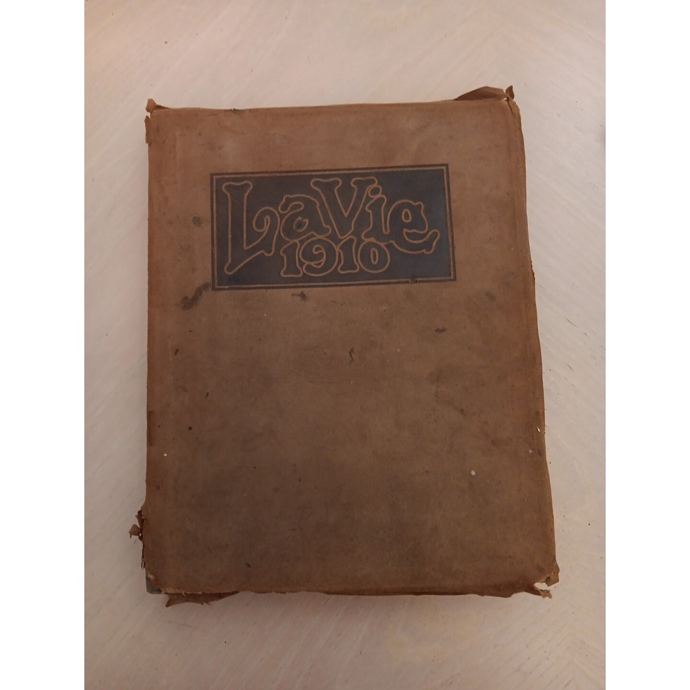Antique 1910 La Vie Penn State College Yearbook Pennsylvania State University